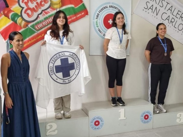 Lola S�nchez brill� en el torneo del Tiro Federal Argentino